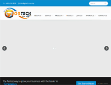 Tablet Screenshot of grtech.com.my